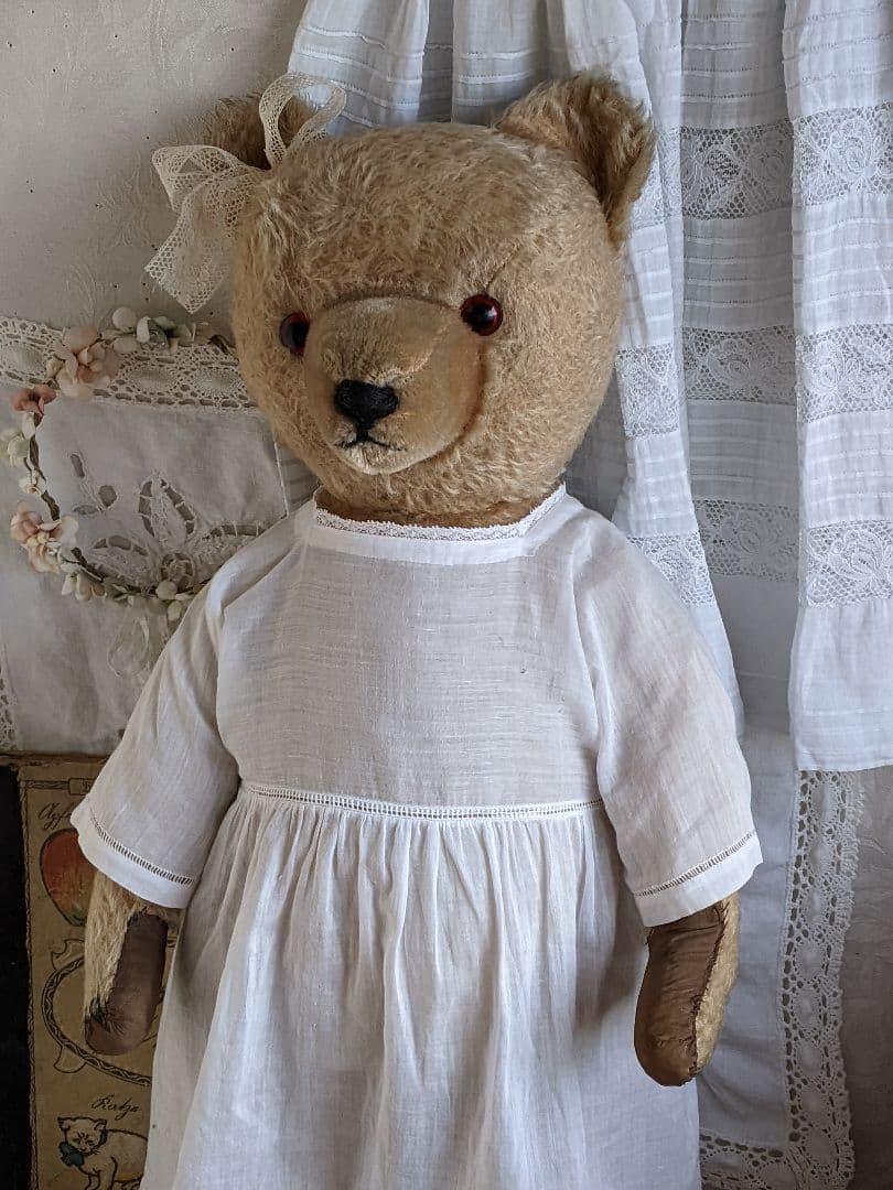 【h】アンティークベア　アンティークテディベア　ハーマン