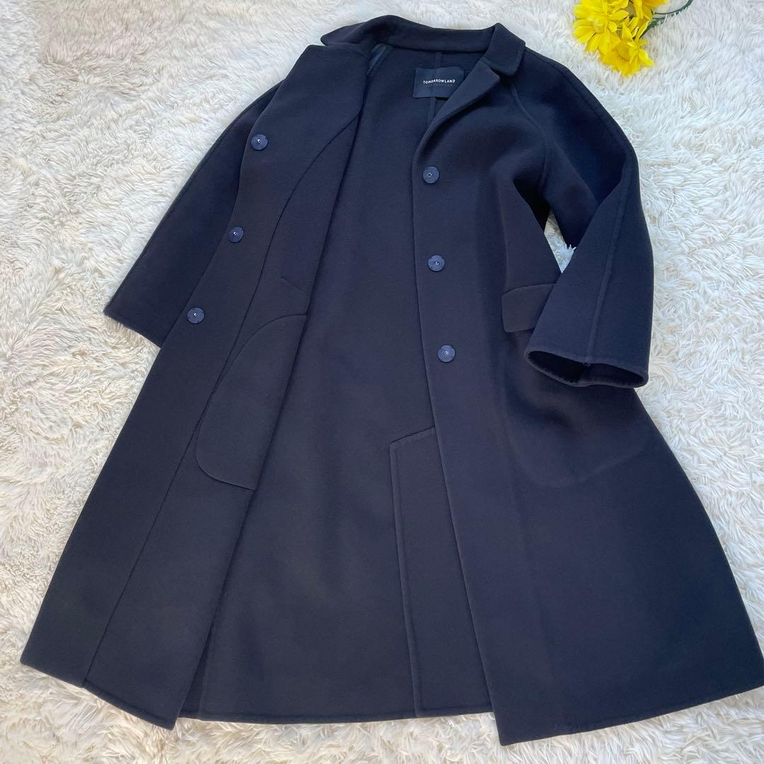 TOMORROWLAND ダブルフェイス ウール ロングコート