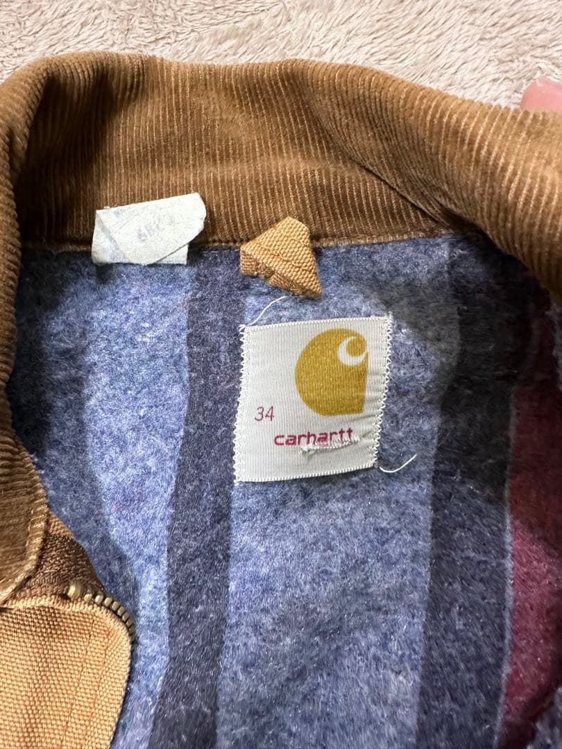 カーハート ヴィンテージ 70s デトロイトジャケット Cロゴタグ　ブルゾン