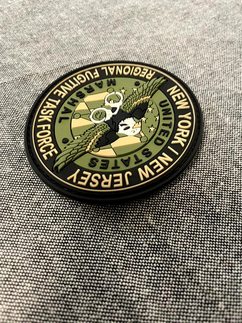 US MARSHAL PVC Patch パッチ TASK FORCE グリーン