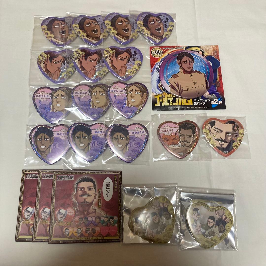 ゴールデンカムイ 愛です缶バッジ