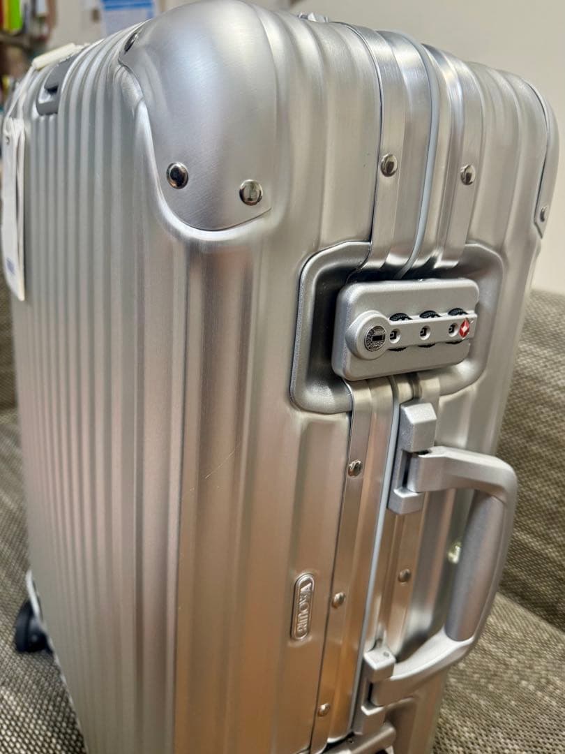 【レア新品未使用】RIMOWA トパーズ 34ℓ アルミニウム製キャリーカート