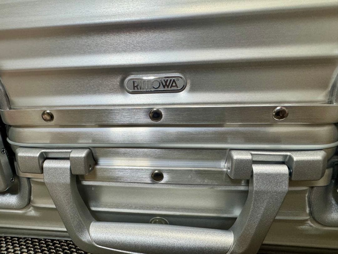 【レア新品未使用】RIMOWA トパーズ 34ℓ アルミニウム製キャリーカート