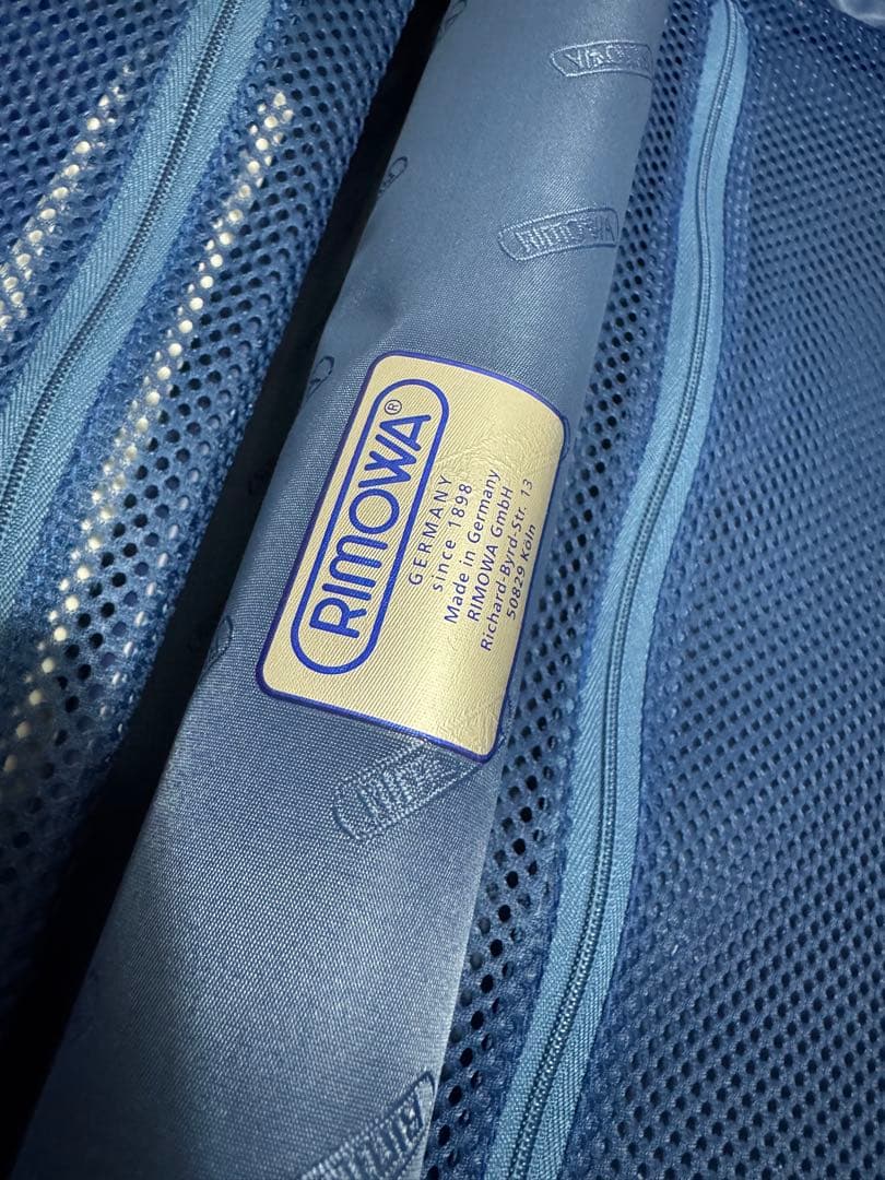 【レア新品未使用】RIMOWA トパーズ 34ℓ アルミニウム製キャリーカート