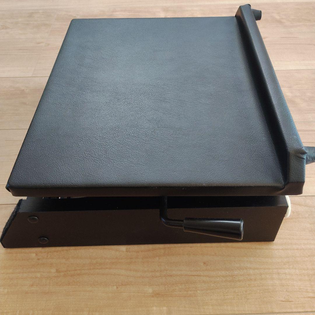 ピアノ補助台 高さ調整機能付き　黒