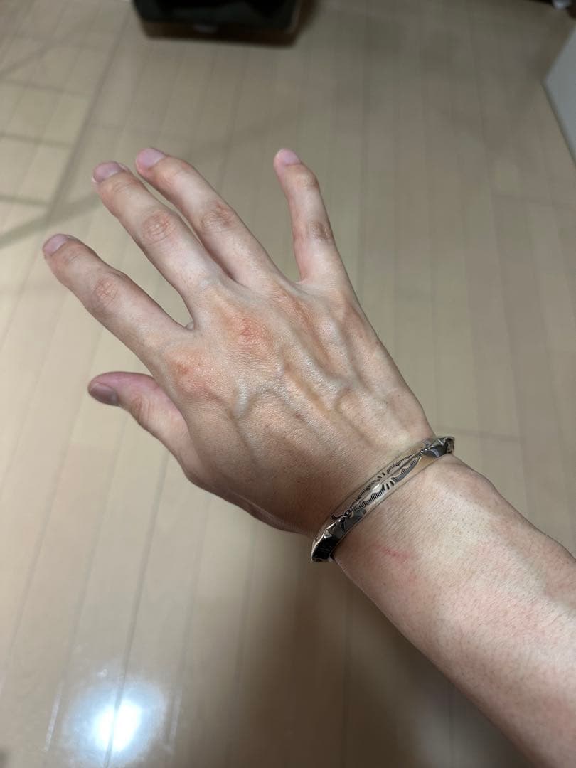 Navajo ナバホ　バングル　Arnold Good luck