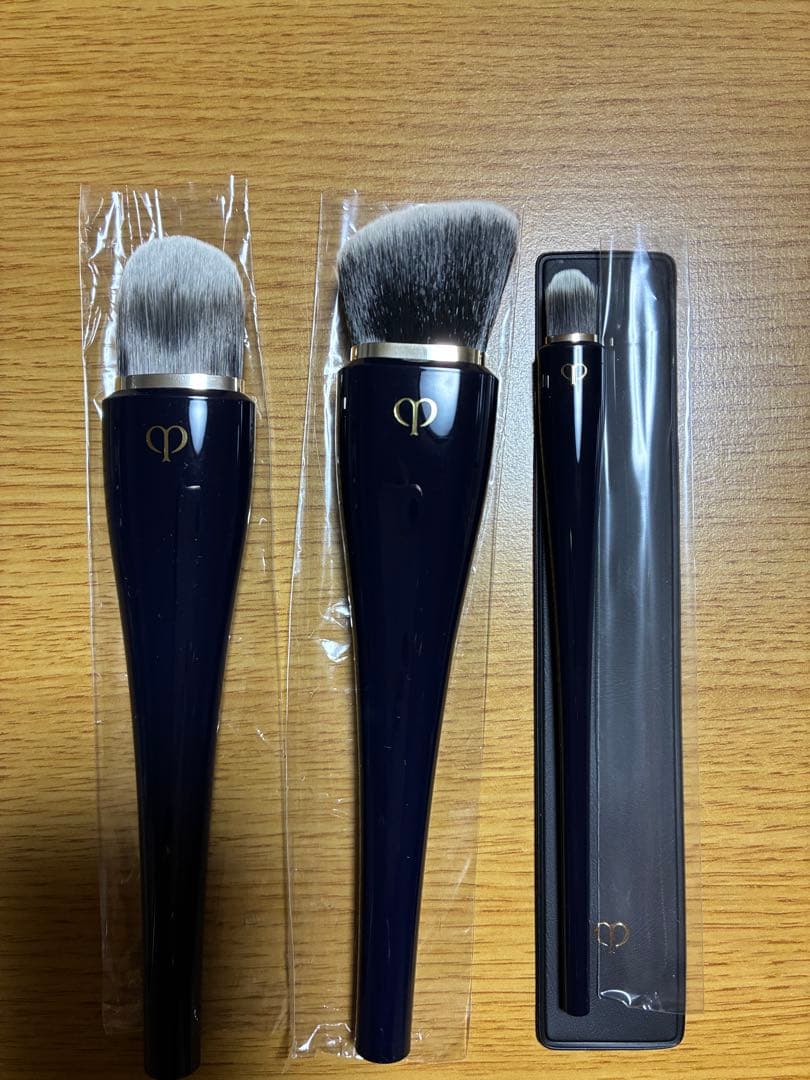 クレドポーボーテファンデーションブラシ 3本セット 未使用