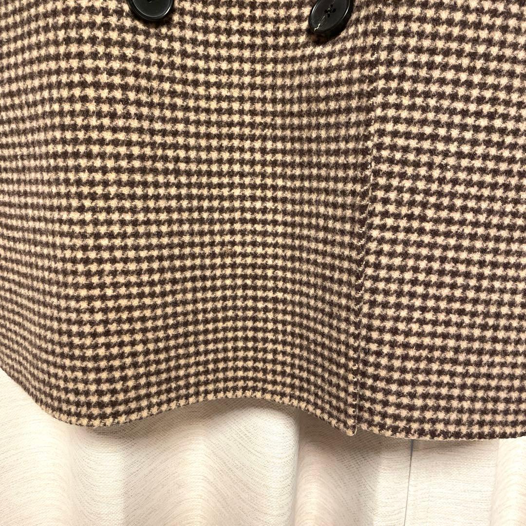 川口春奈着用　Mila Owen ミラオーウェン　接結ハーフ丈Ａラインコート