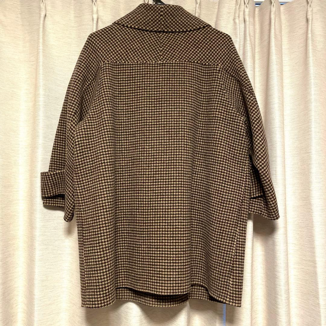 川口春奈着用　Mila Owen ミラオーウェン　接結ハーフ丈Ａラインコート