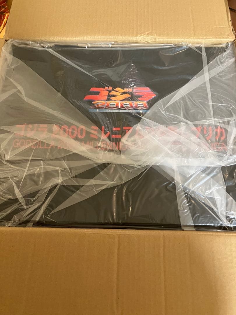 世界500体限定 エクスプラスRMCゴジラ 2000 ミレニアムひな形レプリカ