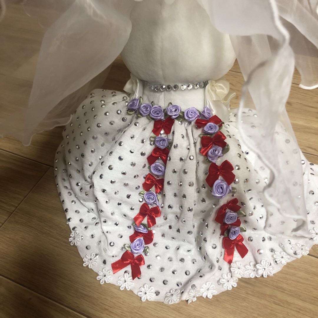 Hello kitty オリジナルサンリオヴィンテージウェディングドレス