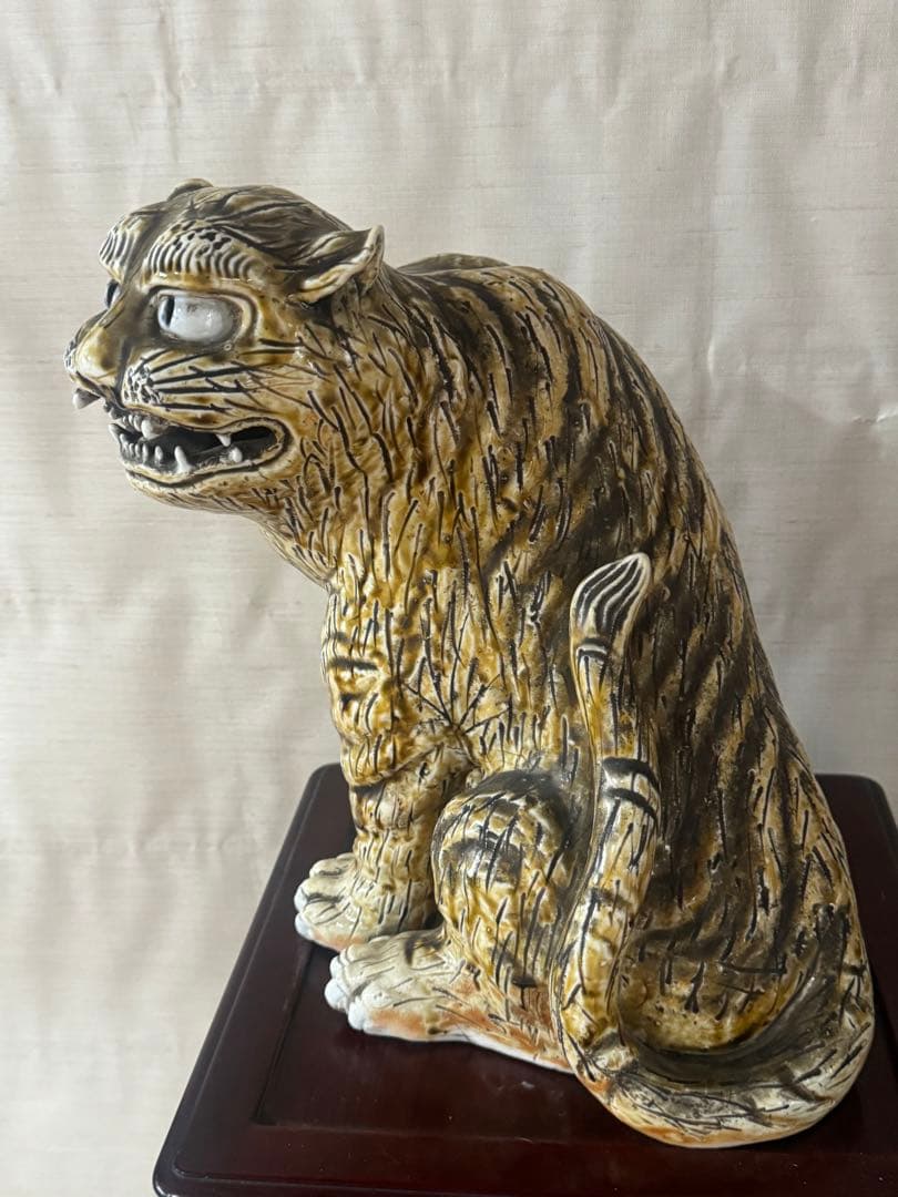 古美術　虎置物