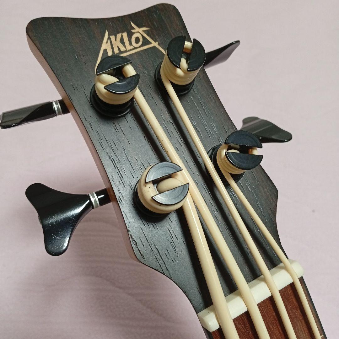 AKLOT ウクレレベース フレットレス