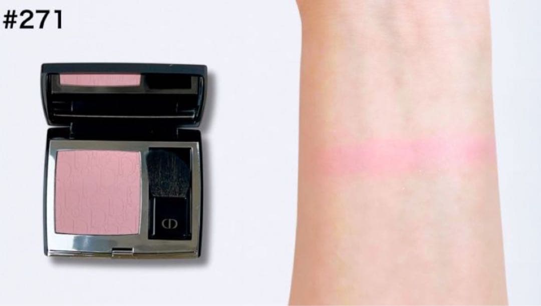 ディオールスキン　ルージュブラッシュ 271 ピンクマニアマット【伊勢丹限定】