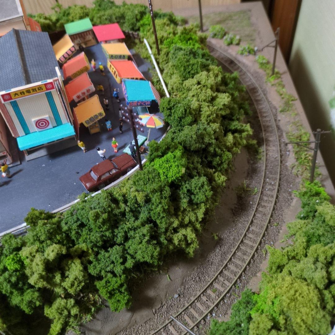 Nゲージ 鉄道模型 銚子電鉄の風景　夏祭り