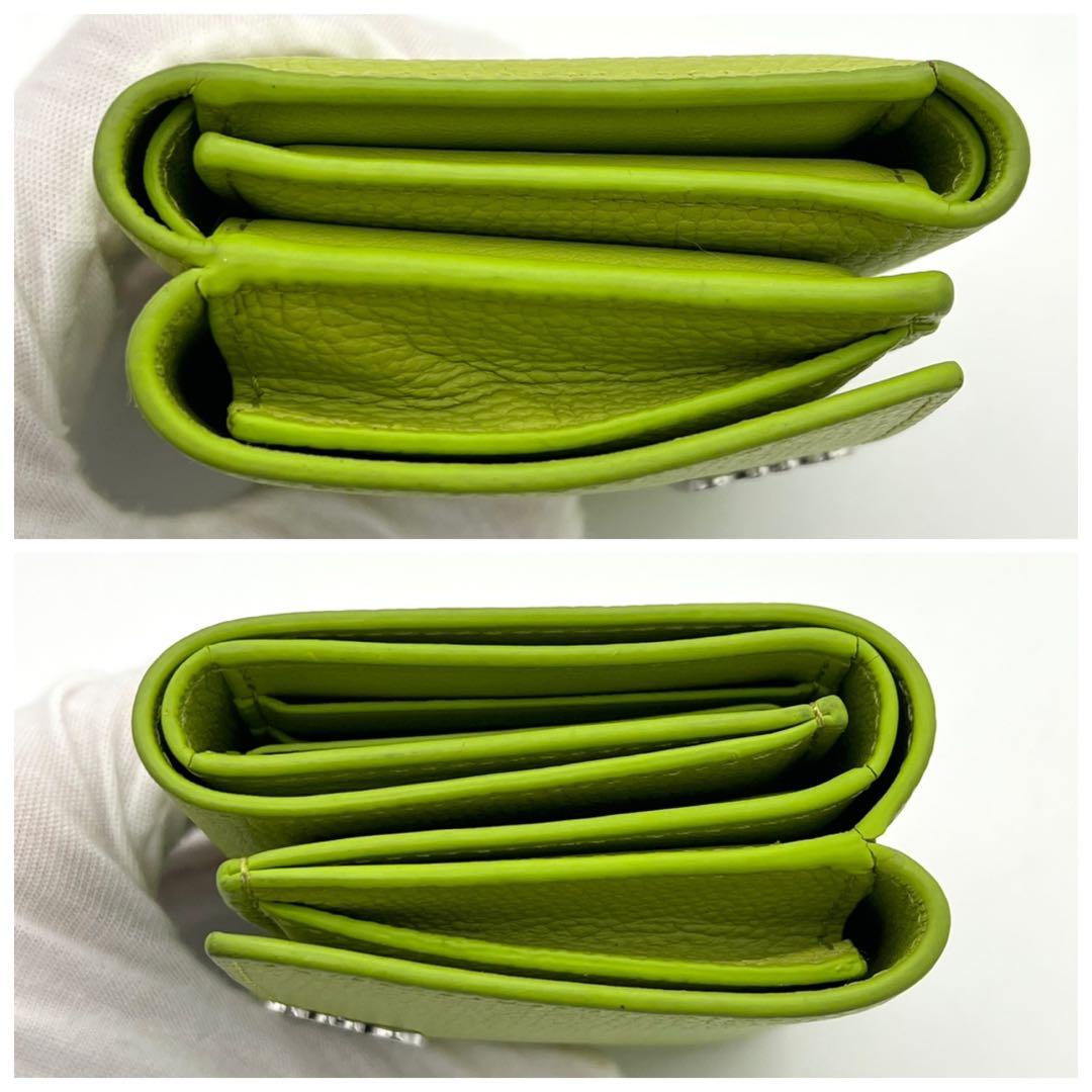 【希少カラー】LOEWE アナグラム トライフォールド ウォレット 三つ折り財布