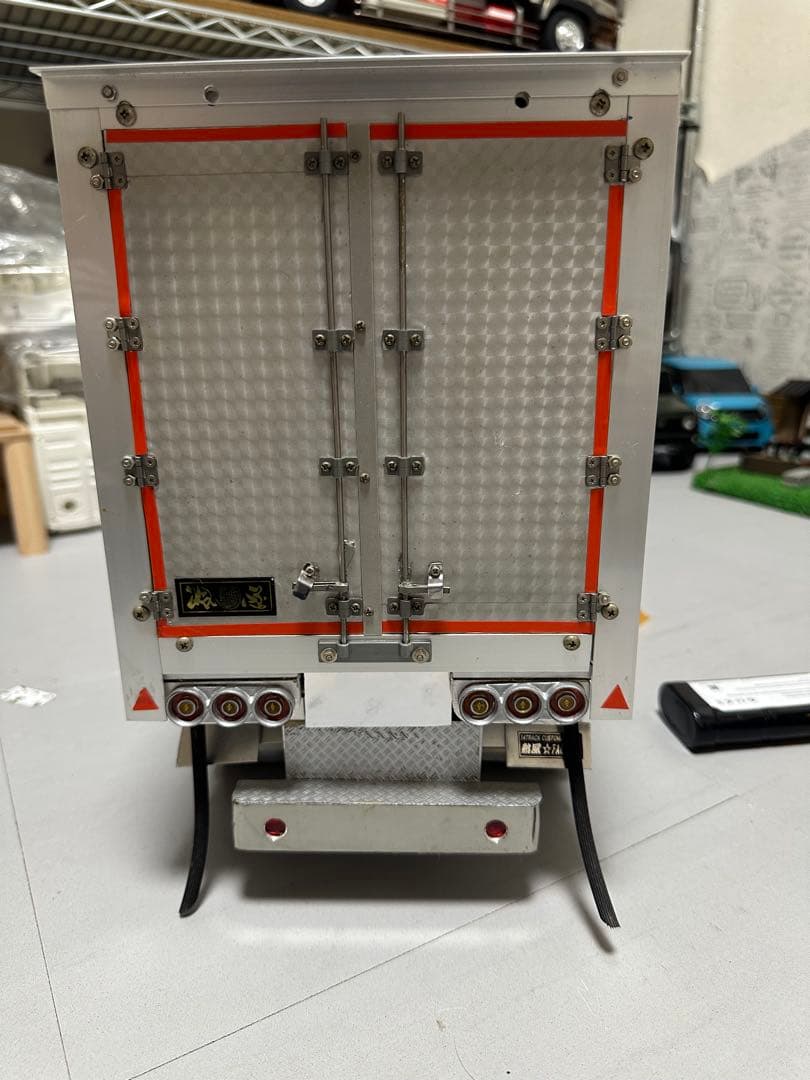 1/14 タミヤ ドルフィン　トレーラー　デコトラ　フロントマーカーリレーあり