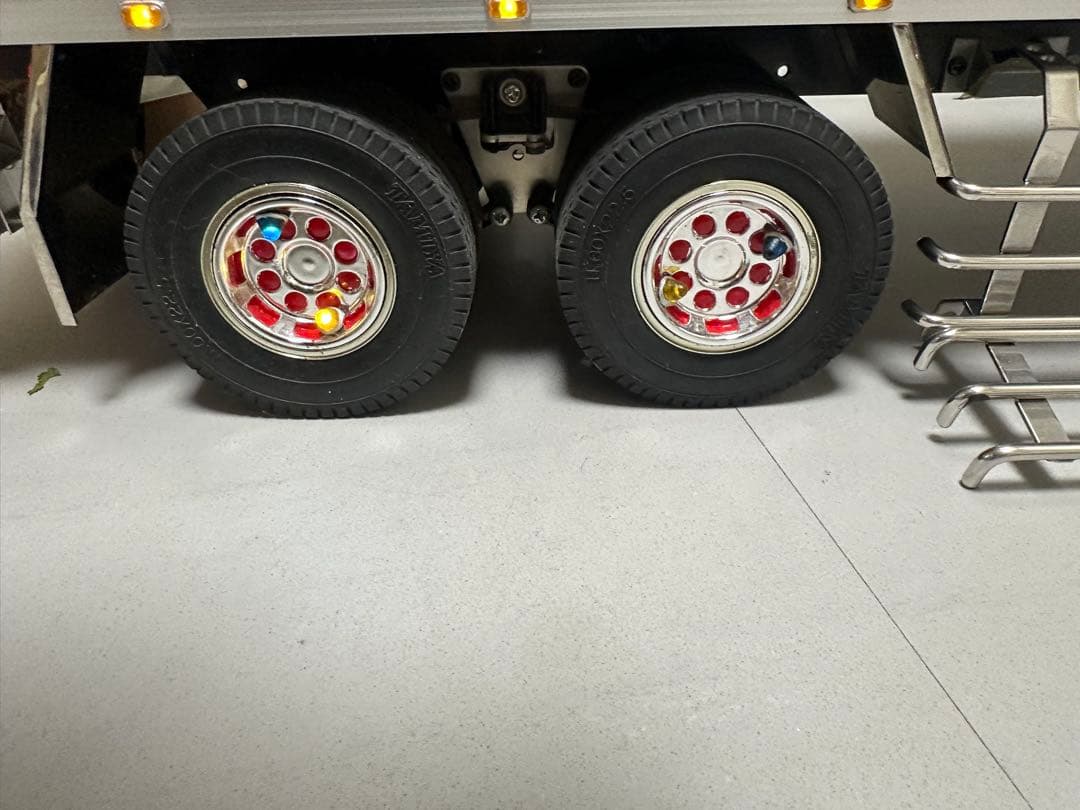 1/14 タミヤ ドルフィン　トレーラー　デコトラ　フロントマーカーリレーあり