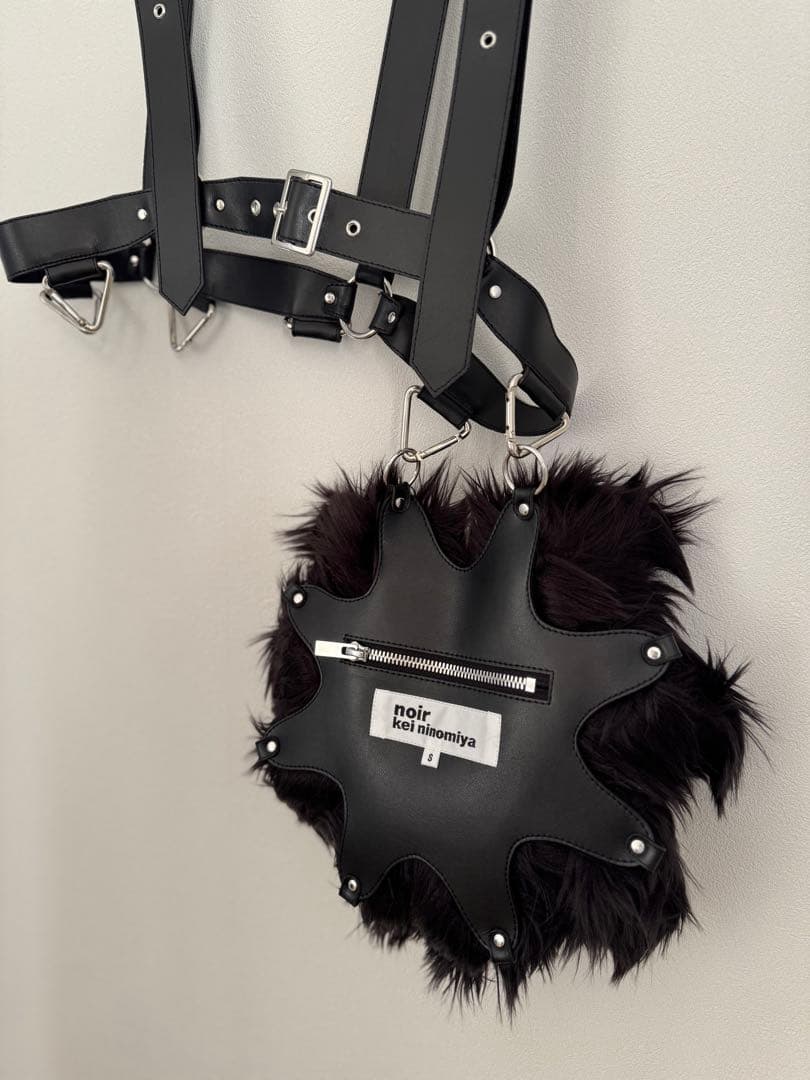 【新品】25FW noir kei ninomiya ファーハーネス