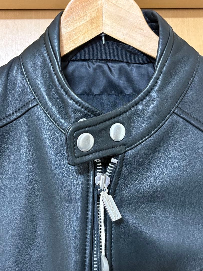 【未使用品】ディーゼル　シングルライダース　シープスキン　Mサイズ