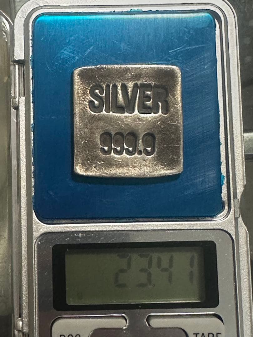 純銀　インゴット　23.41g