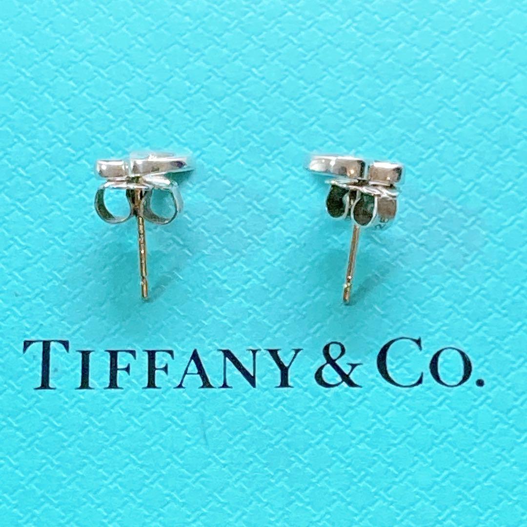 【美品】ティファニー ラビングハート ピアス 925 シルバー 両耳