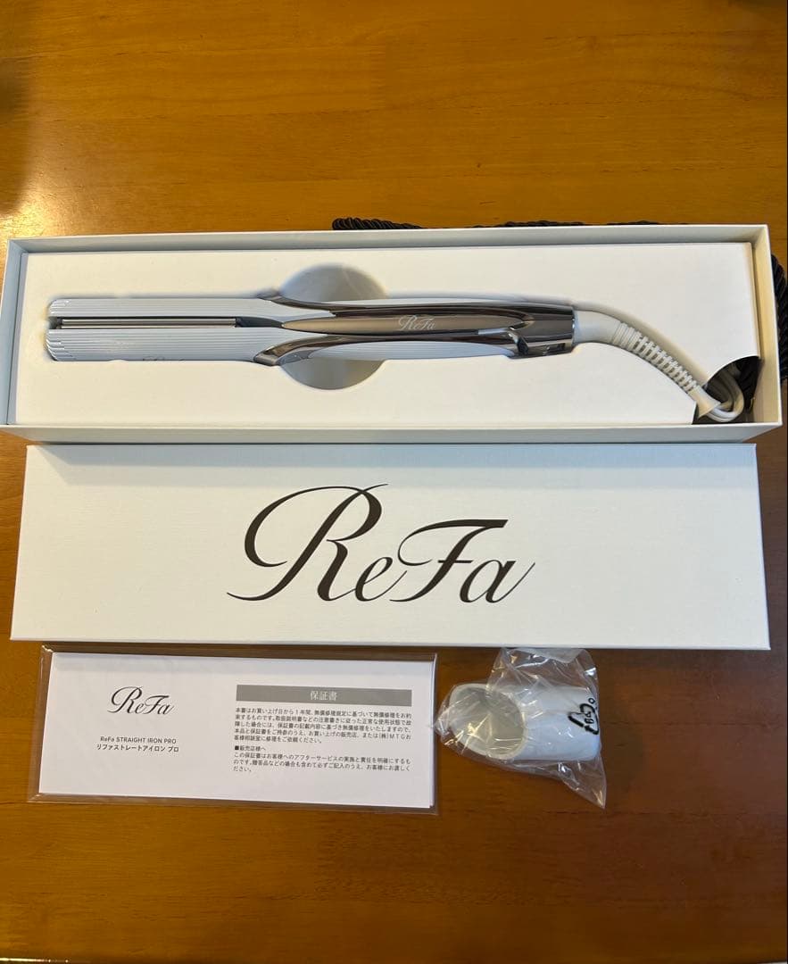ReFa ストレートヘアアイロンプロ ホワイト