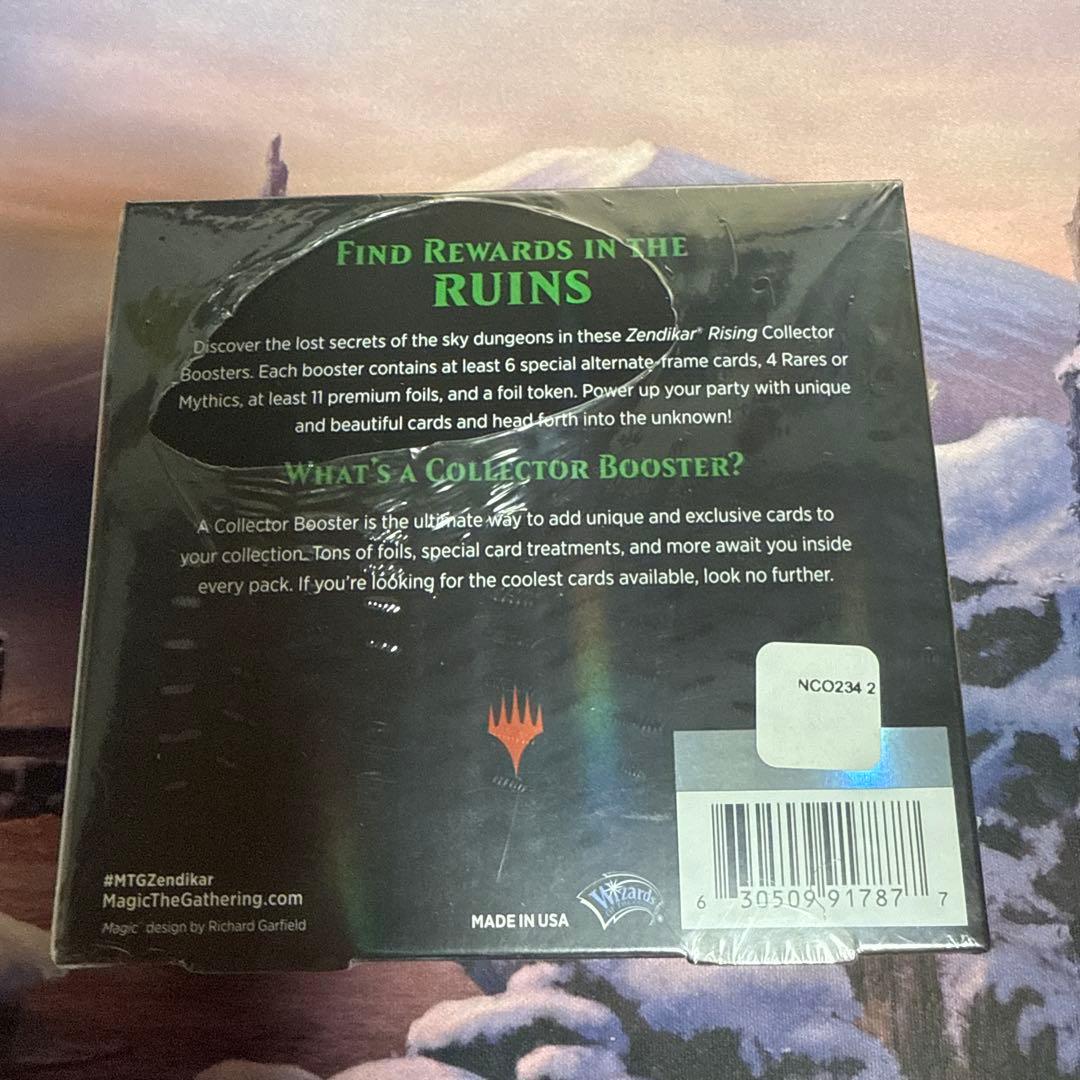 MTG/ゼンディカーの夜明け/英/コレクターブースター/未開封/1箱