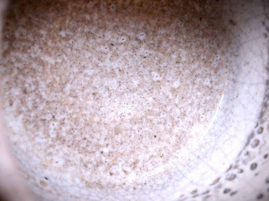 人気作家★辻村唯(師＆父:辻村史朗)長石釉茶碗★共箱、布