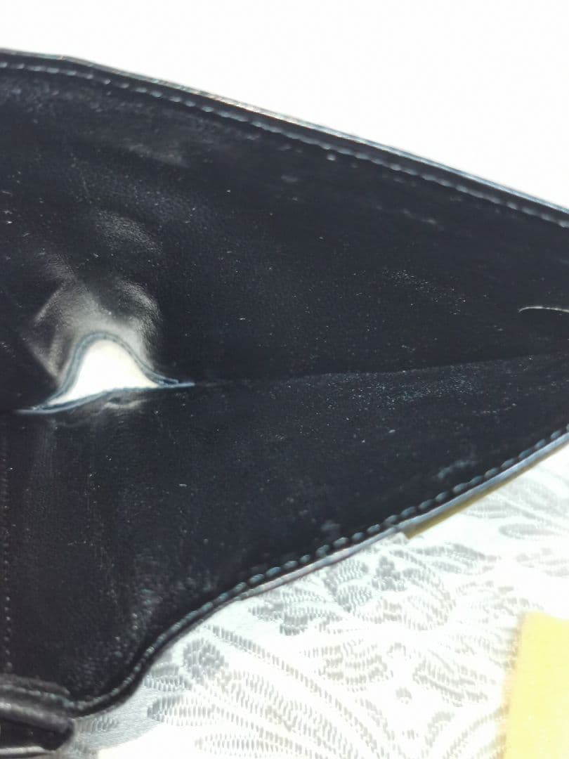 未使用　イブサンローラン ガマ口 二つ折り財布