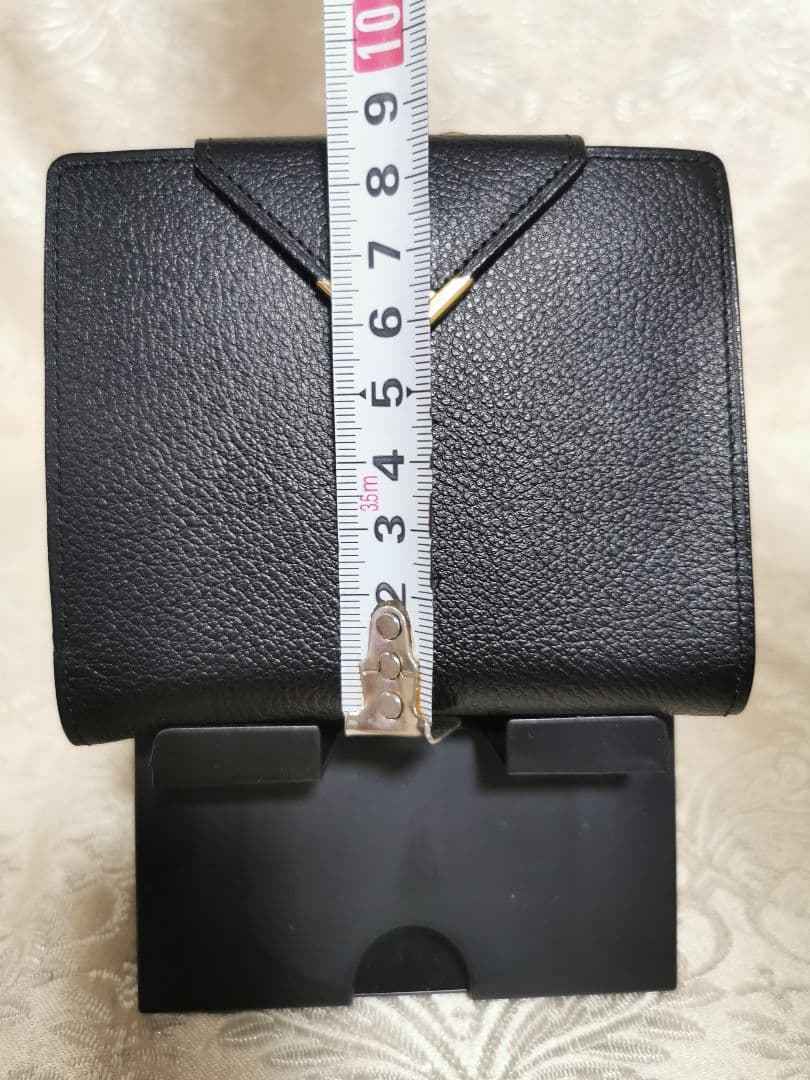 未使用　イブサンローラン ガマ口 二つ折り財布