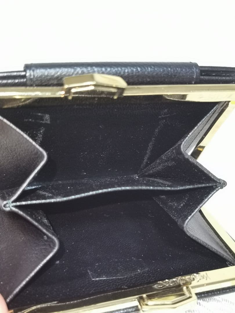 未使用　イブサンローラン ガマ口 二つ折り財布