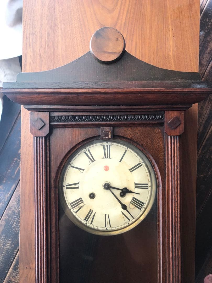 昭和　レトロ　古時計　掛け時計　アンティーク