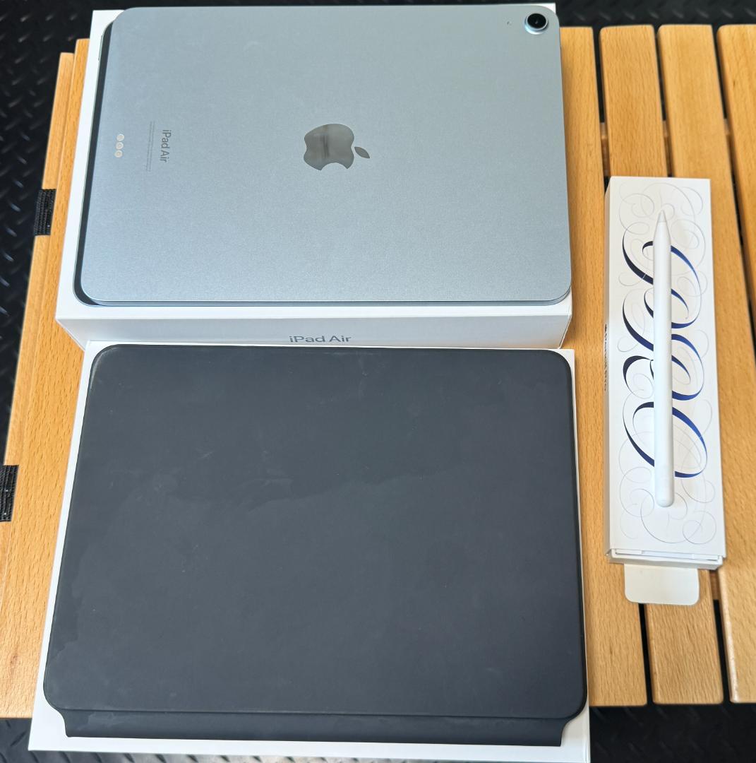 【美品】Apple iPad Air M2 Wi-Fi 128GB ブルー