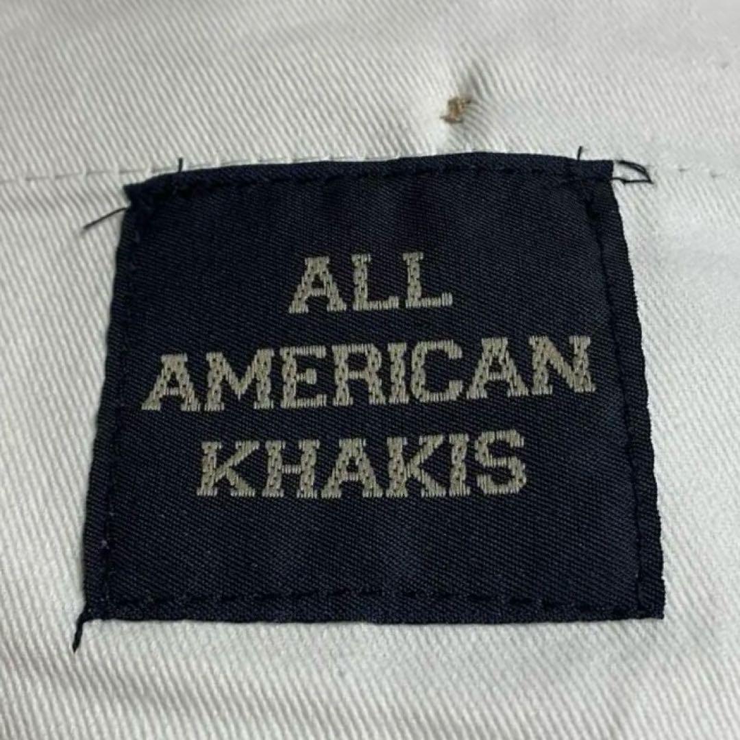 新品 ALL AMERICAN KHAKIS ツープリーツ チノパン 32