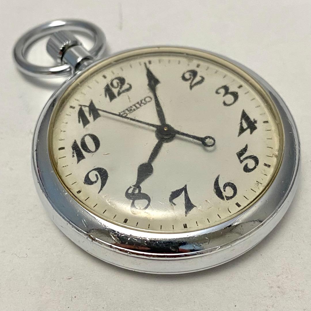 動作OK！ 懐中時計 JR東日本 平成19年 鉄道部品 運転士 廃品 新幹線