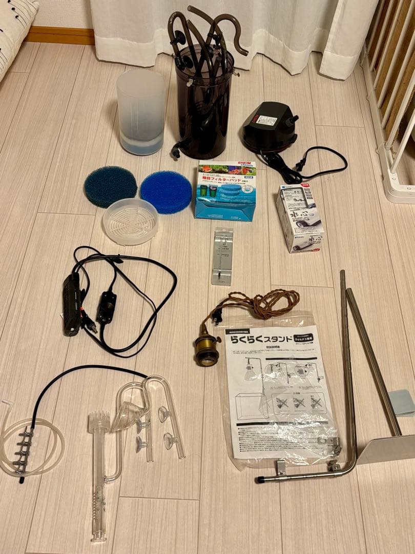 ADAガラス水槽セット（スタンド付き）