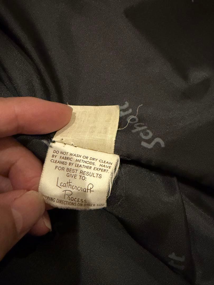 美品　schott ショット 641 38シングルライダースジャケット 本革