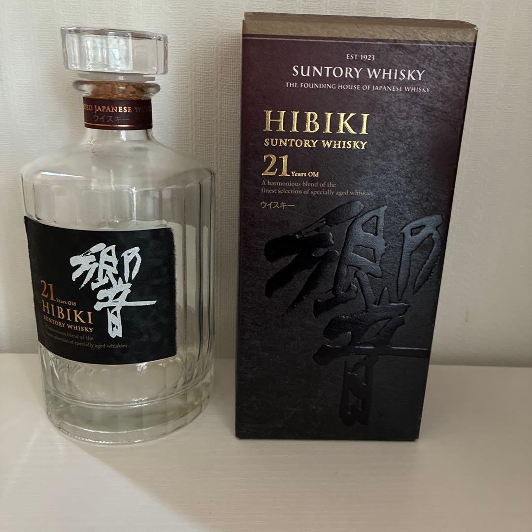 響21年　空瓶　空箱付き