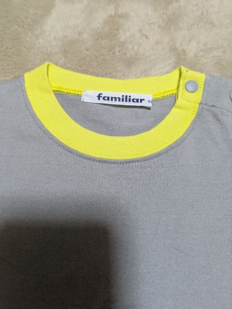 最終価格　familiar フードトラックTシャツ 90cm