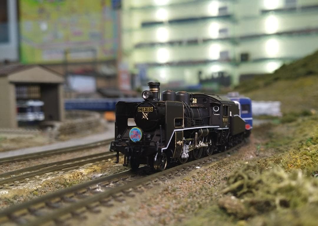 SL北びわこ号 KATO C56 160 ＋ 12系客車