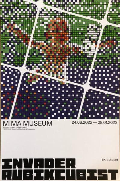 INVADER RUBIKCUBIST ポスター