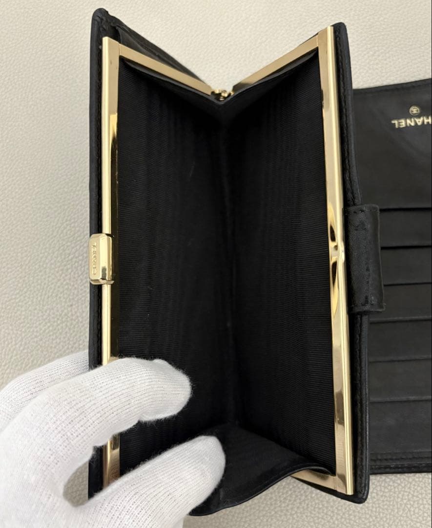 ◆お値下げCHANEL シャネル ピコローレ ココマーク がま口 長財布◆