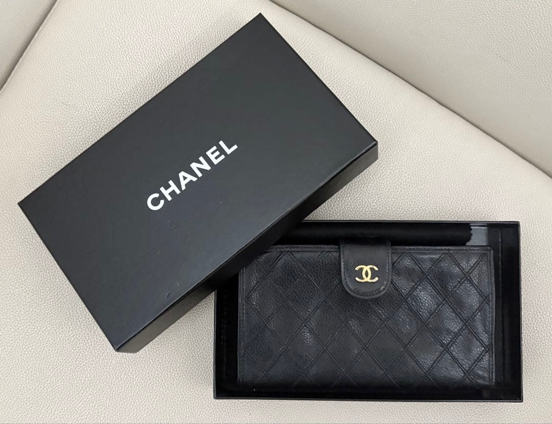 ◆お値下げCHANEL シャネル ピコローレ ココマーク がま口 長財布◆