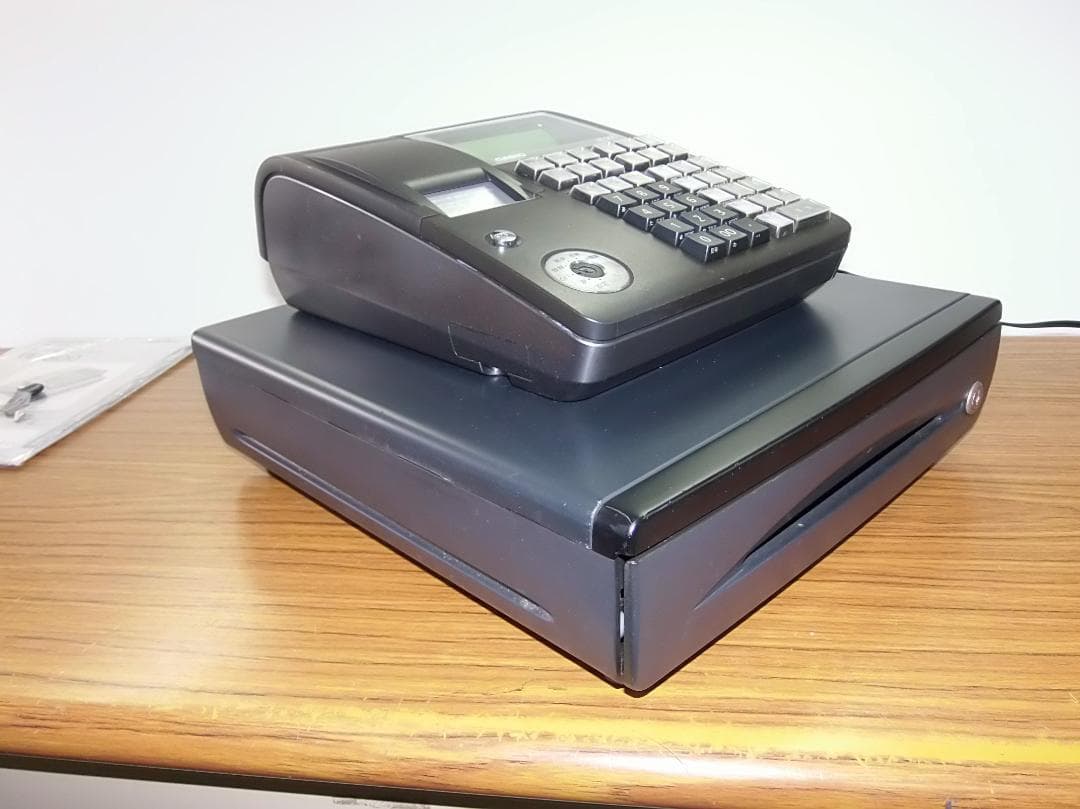 設定無料 CASIO TE-300-BK インボイス対応レジスター 250514