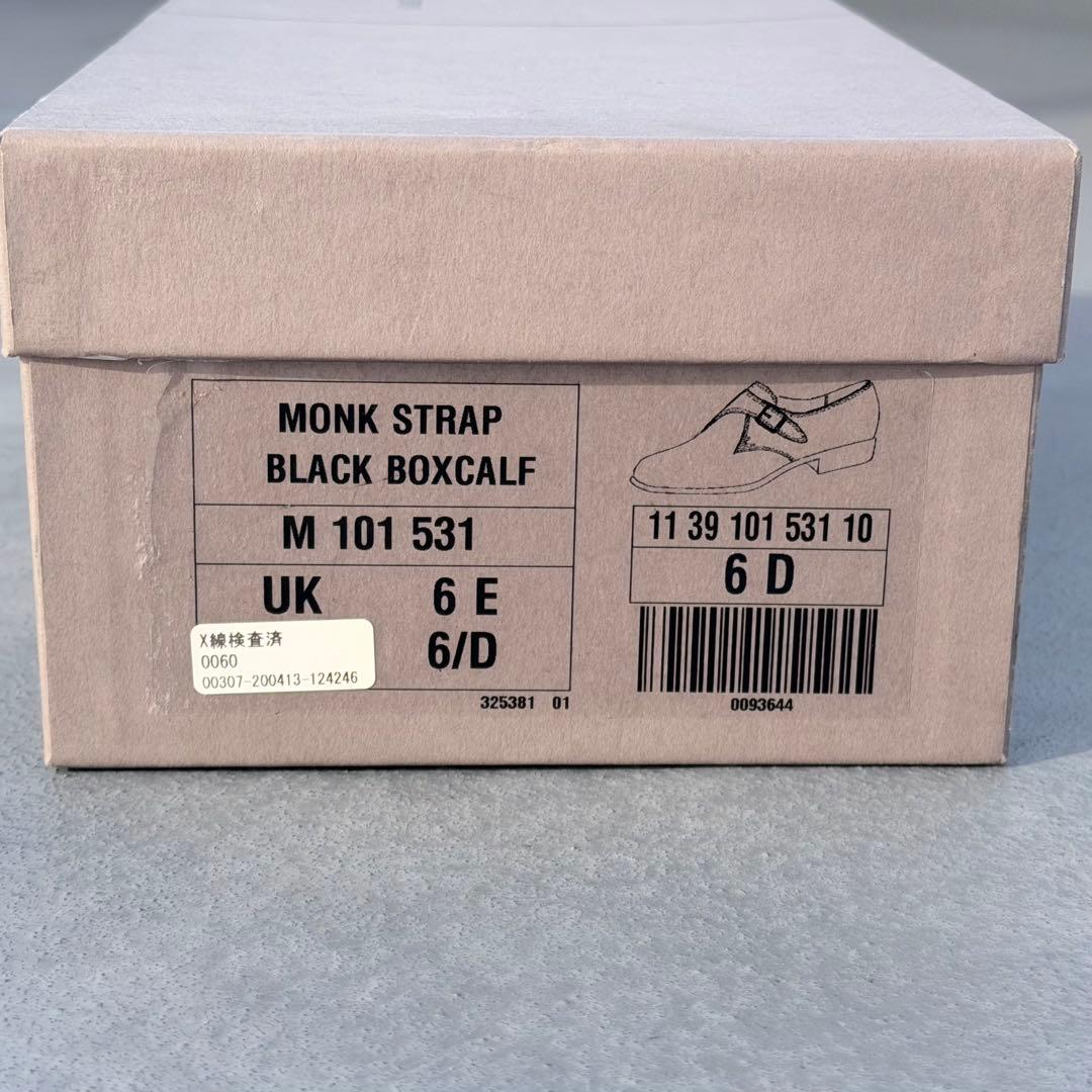 美品　J.M. WESTON #531 シングルモンク 6D