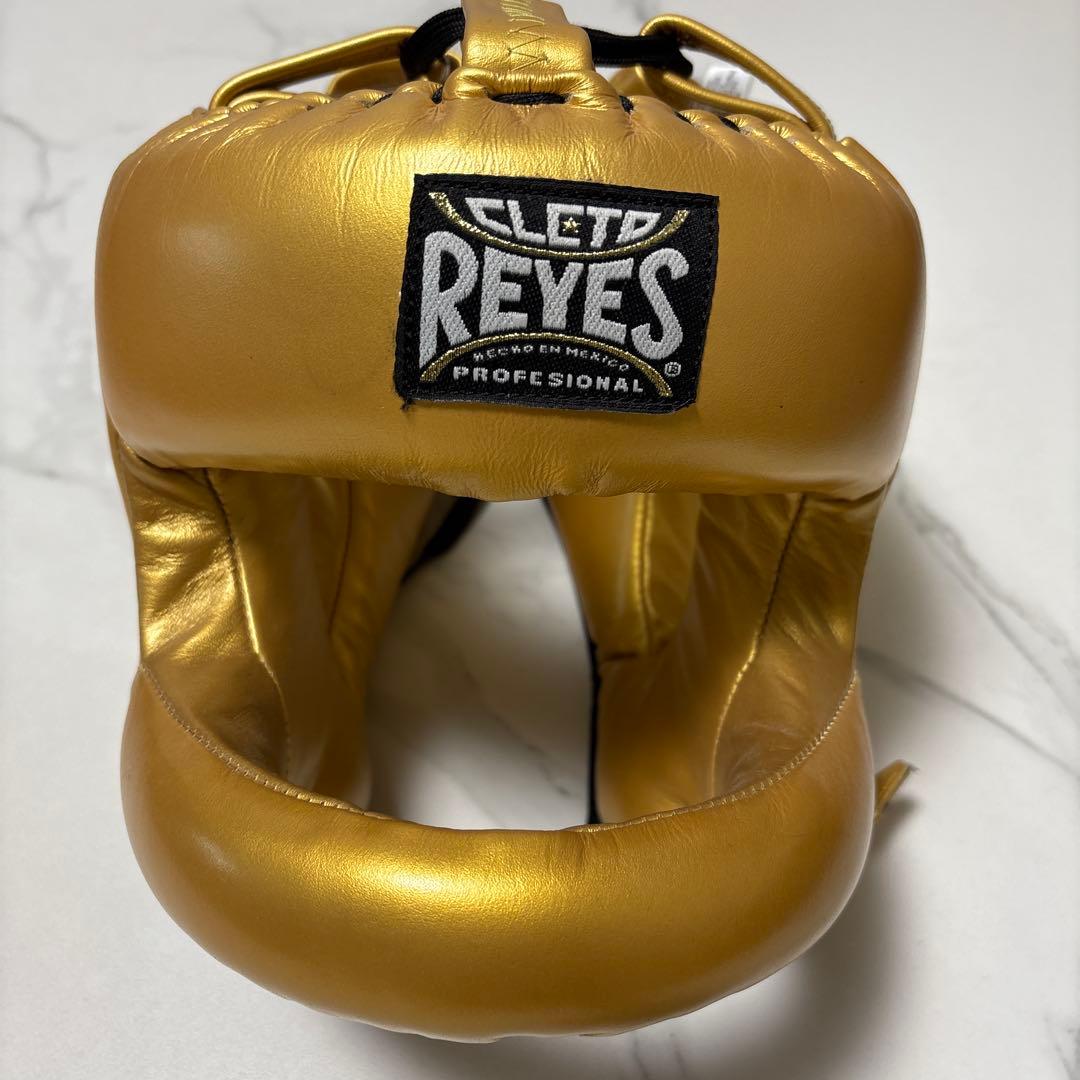 CLETO REYES ゴールド ヘッドギア フリーサイズ