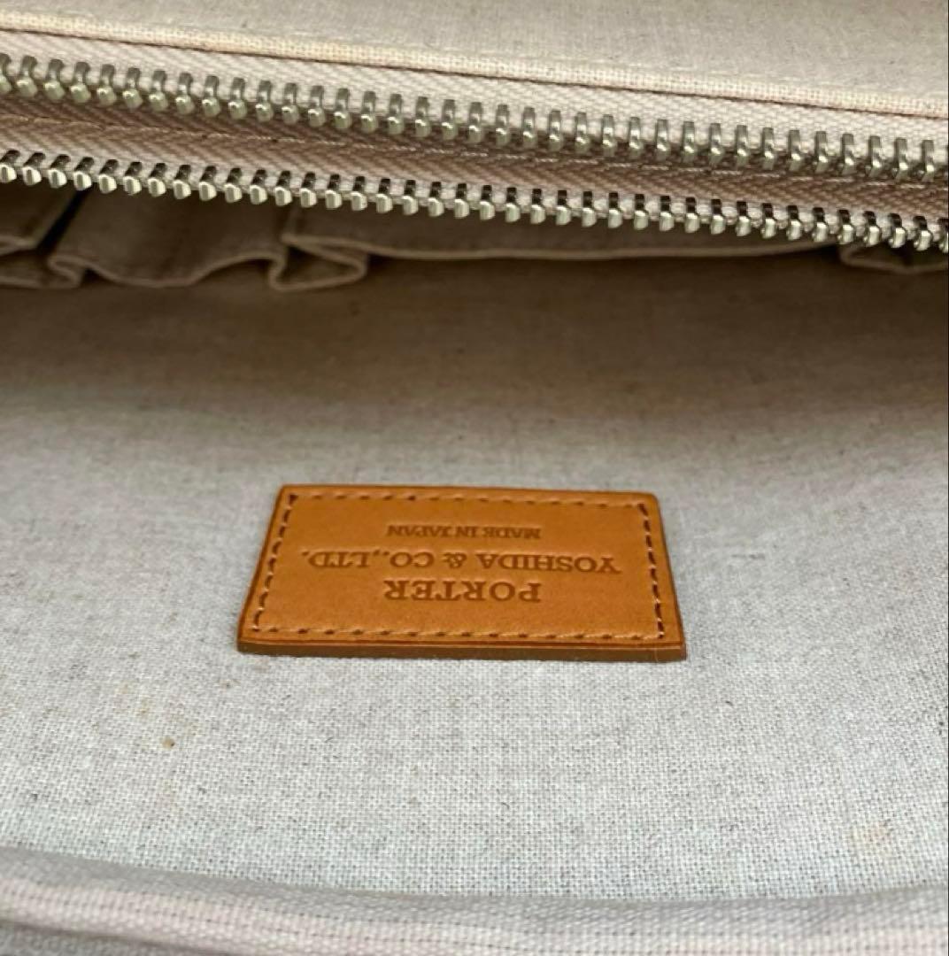 ブ*ジ様 PORTER レザー トートバッグ キャメル