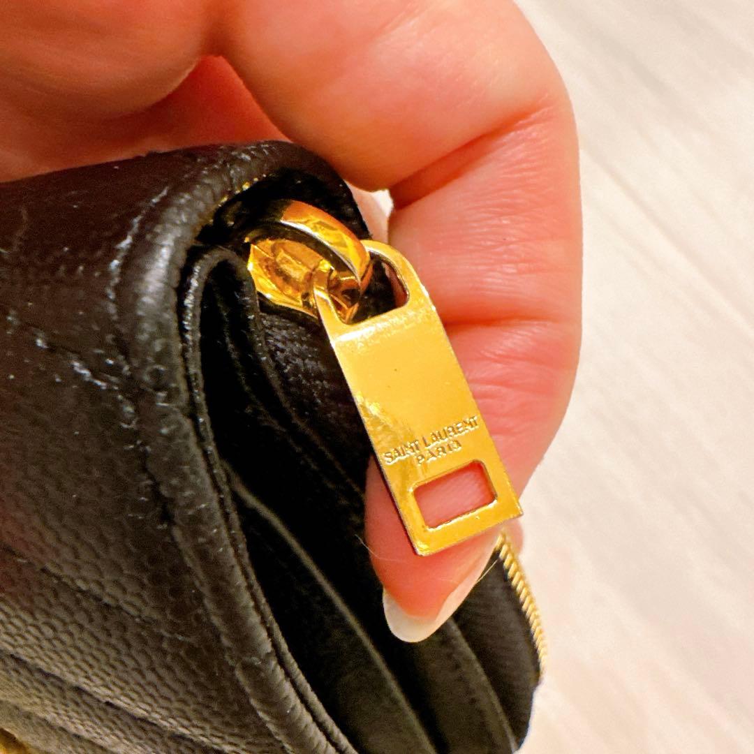 二つ折り財布 ブラック 箱付き