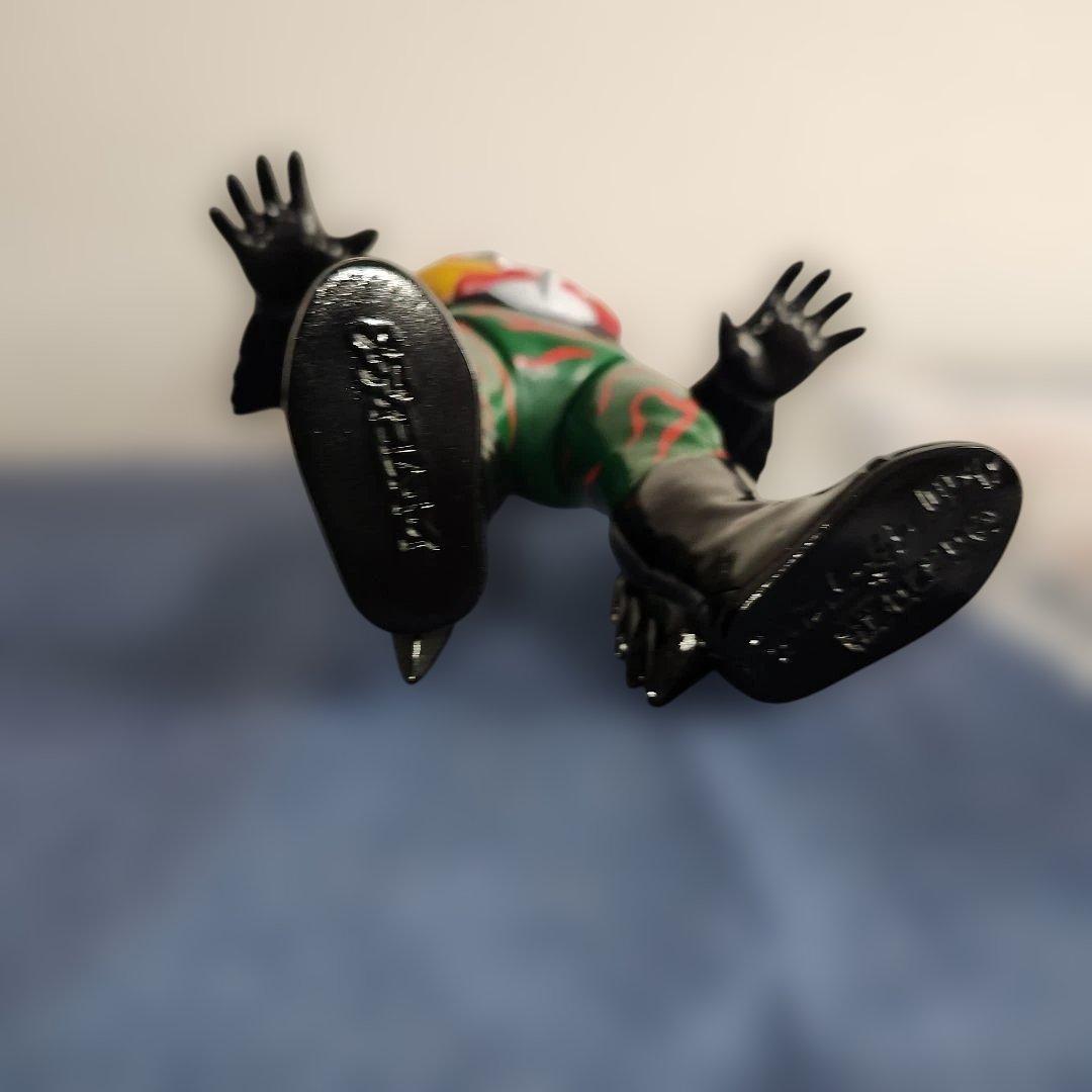 東映レトロソフビコレクション　仮面ライダー　アマゾン　メディコムトイ